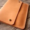 Personalized Leather Kindle Paperwhite Case Sleeve - Image 5