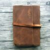 Engraved Leather Baby Scrapbook Album Photo Book - Image 5