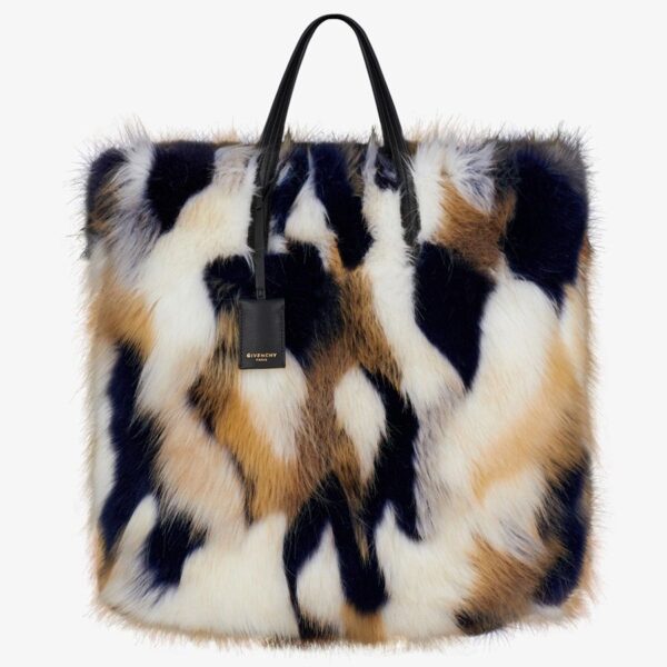 Ladies Cowhide Fur Bag