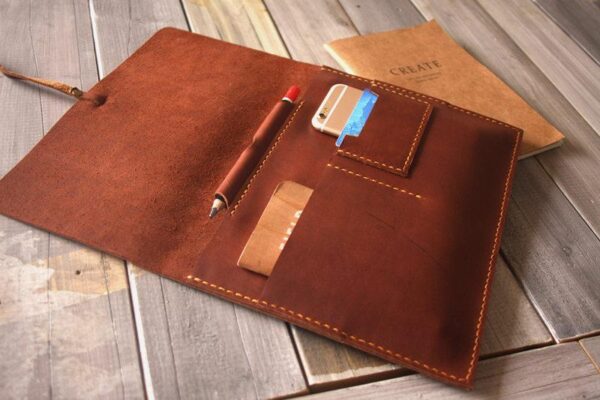 Personalized Macbook Pro 13 Leather Case - Image 3