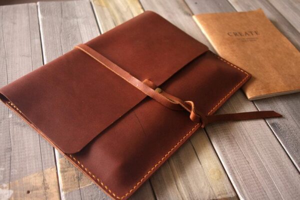 Personalized Macbook Pro 13 Leather Case - Image 5