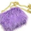 Cute Pink Furry Bag - Image 3
