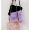 Cute Pink Furry Bag - Image 4
