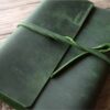 Purple Italian Leather Journal In Stock