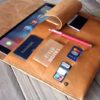 Personalized Leather iPad Pro 12.9 Sleeve Covers - Image 4