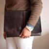 Personalized Leather Surface Pro Sleeve Case - Image 3