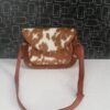 Cowhide Purse Crossbody Handbag Clutch - Image 3