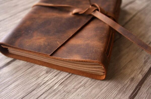 Handmade Personalized Leather Unique Photo Albums Book - Image 6