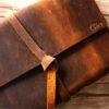 Rustic Embossed Leather Journal - Image 5