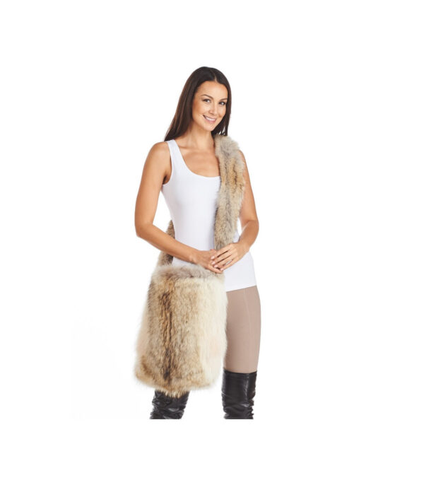 SUMMER COYOTE FUR SLING BAG - Image 2