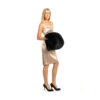 VIVIKA BLACK FOX FUR HAND MUFF - Image 3
