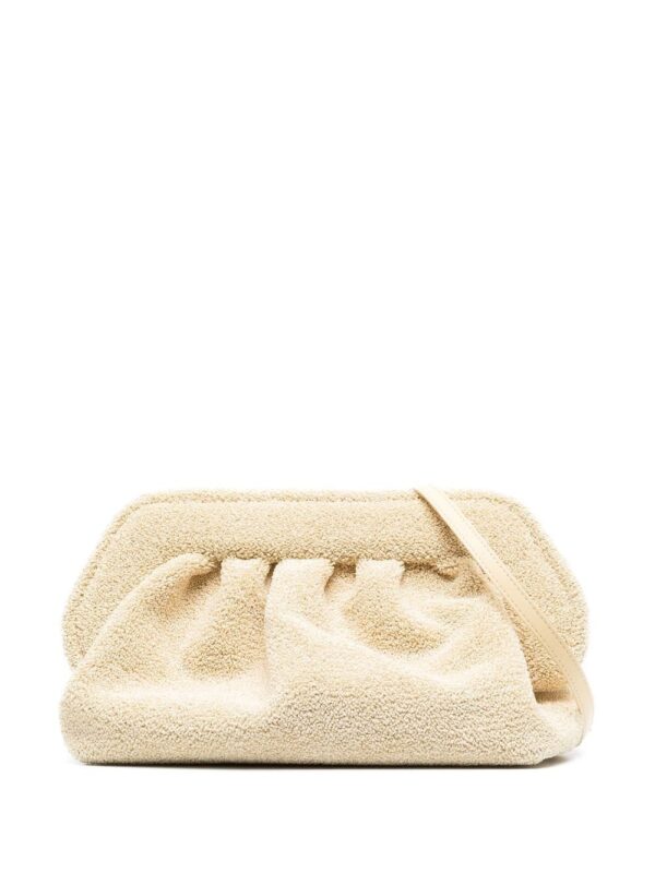 Re-fur Clutch Bag In Gelb