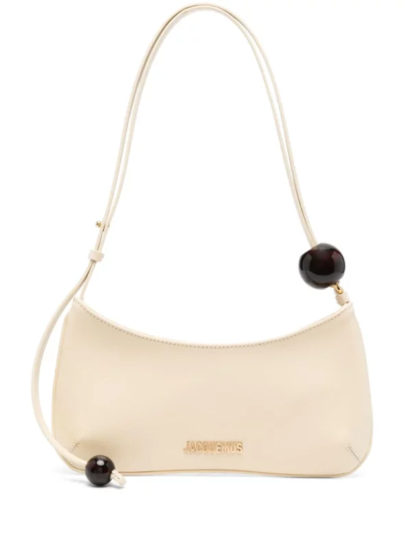 Le Bisou Perle Shoulder Bag In Ivory