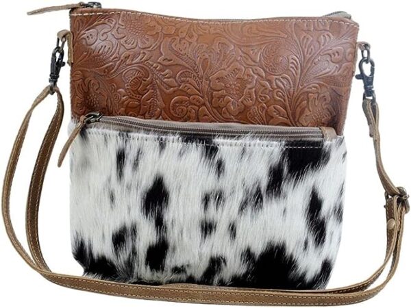 Myra Bag Engraved Crossbody Bag