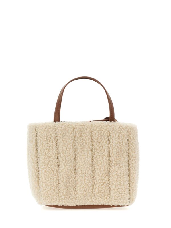 Mini Air Re-fur Bag In White